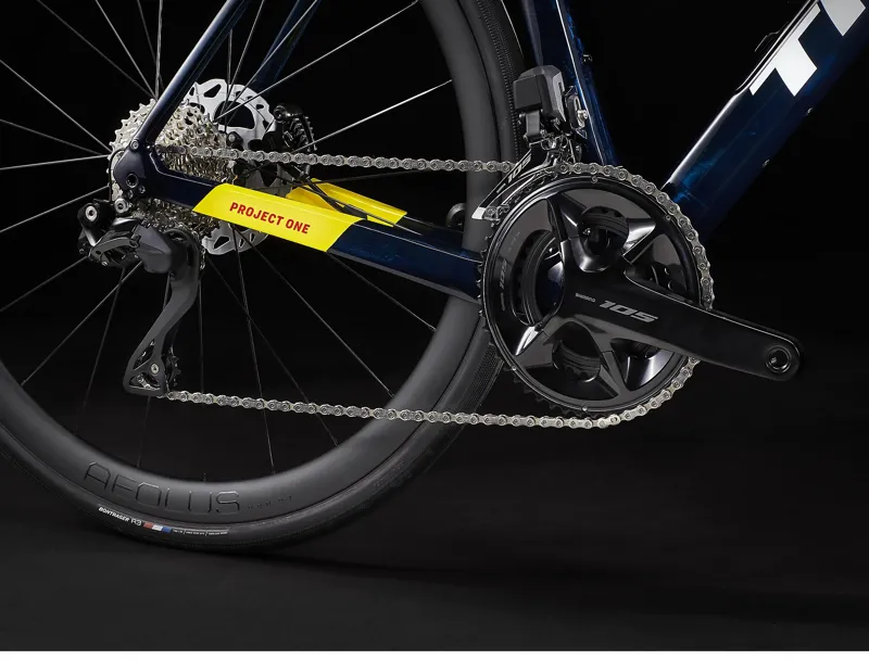 Trek Domane SLR 6 eTap Road Bike in Metallic Red Smoke/Blue Smoke-1